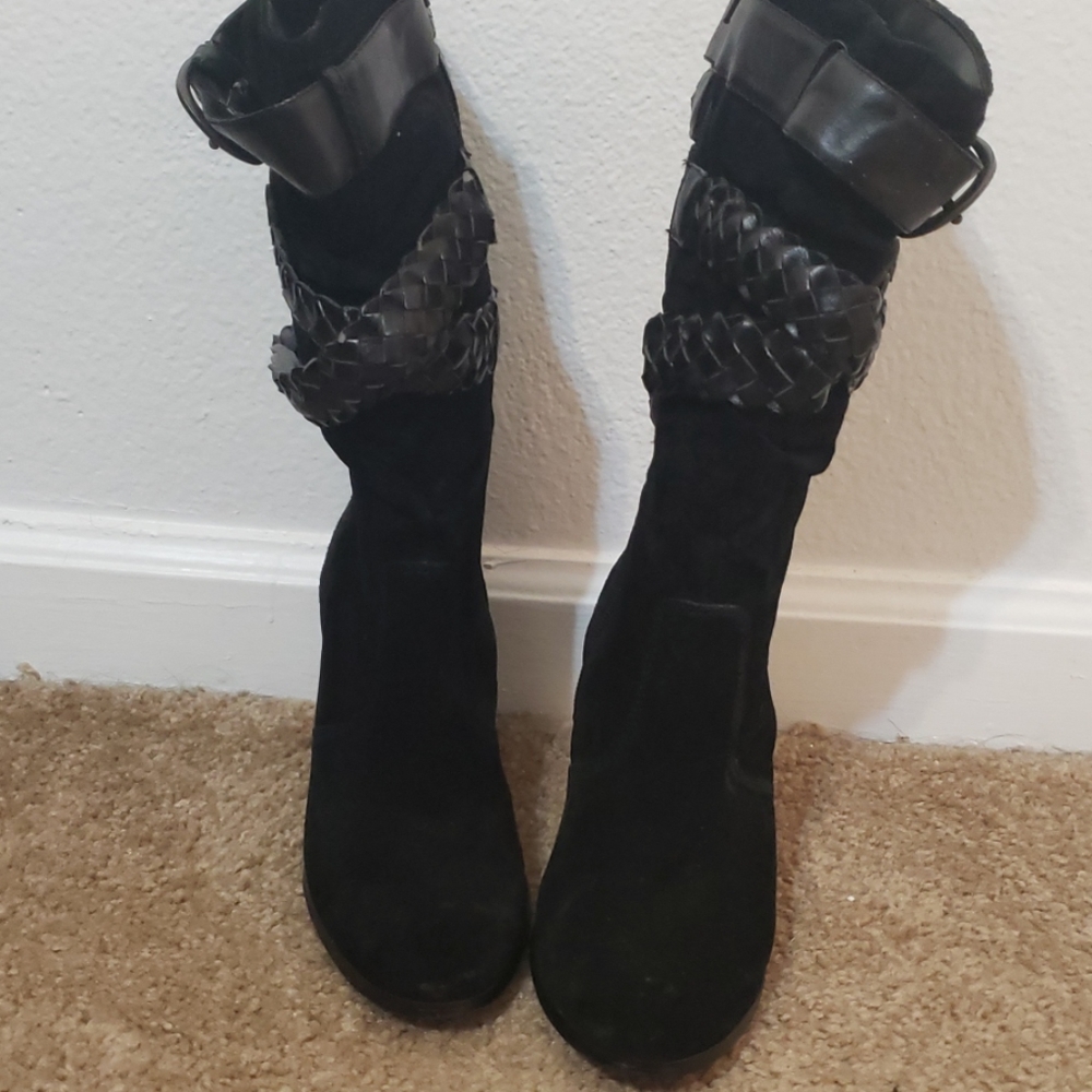 SONOMA Sasha mid high suede boots